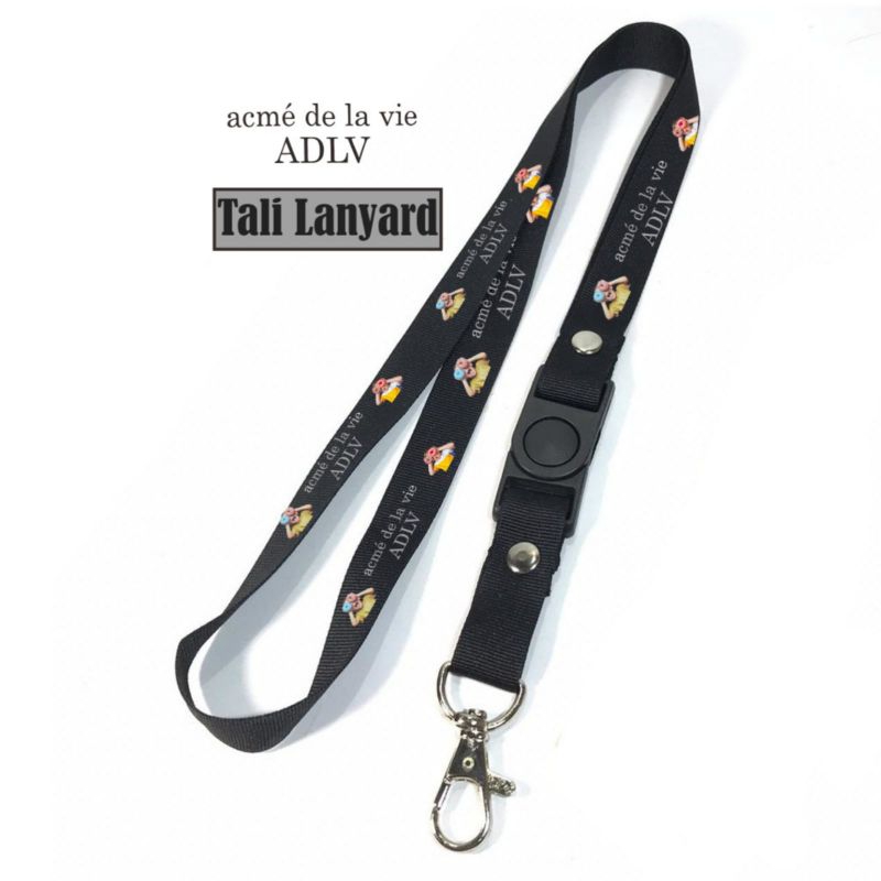 

lanyard ADLV ACME DE LA VIE lanyard DISTRO gantungan kunci name tag id card kartu nama / tali lanyard gantungan leher fullprint