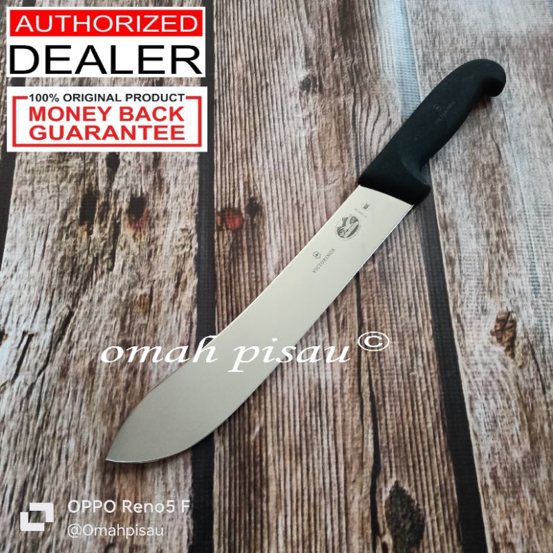 Pisau Sembelih Butcher knife victorinox 25 Cm Bullnose original 5.7403.25