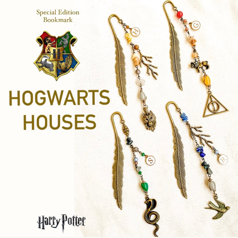 

HOGWARTS HOUSES - Special Edition Bookmark
