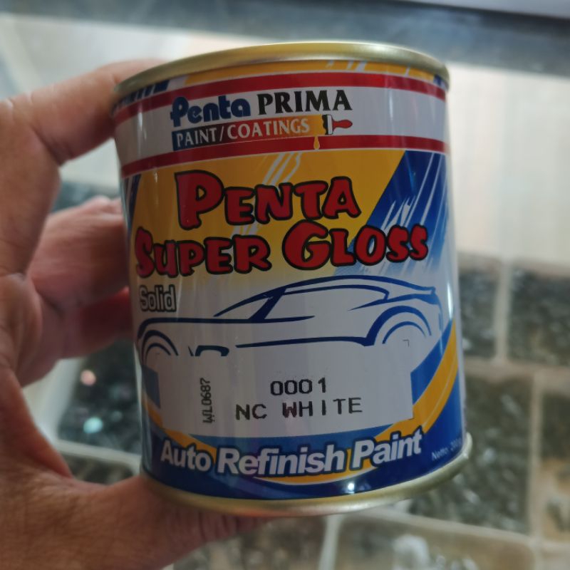 Cat Penta Super Gloss WHITE/PUTIH 0001