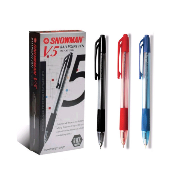 

Pulpen Snowman V-5 0.7 mm Harga Per Kotak Isi 12 Pcs