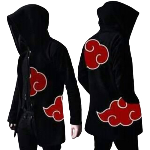 JYBAH AKATSUKI NARUTO//JUBAH ANIME NARUTO//BAHAN KATUN TERBARU 2023