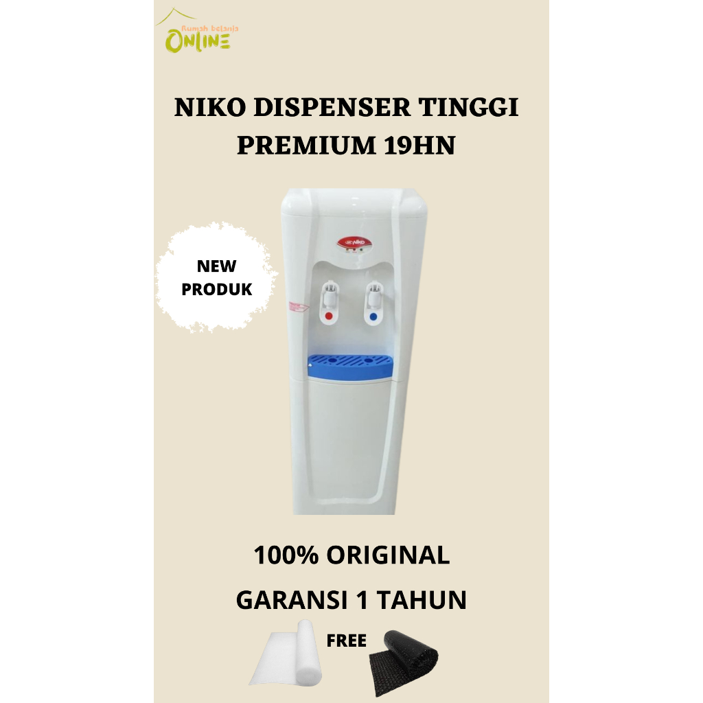 NIKO DISPENSER TINGGI PREMIUM 19HN NEWW PRODUK!!!