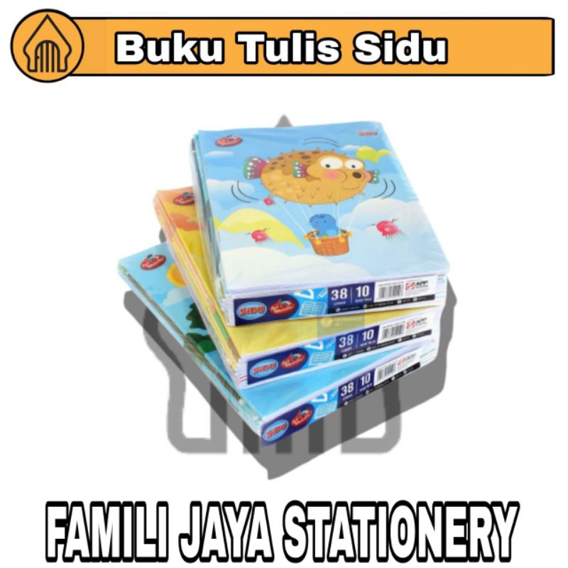 

BUKU TULIS SIDU ISI 38 LEMBAR BUKU VISION ISI 38 1 PAK