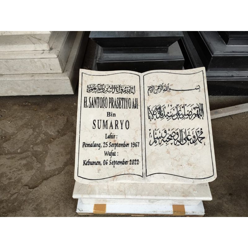Nisan Marmer Murah Kepala Makam Marmer Murah