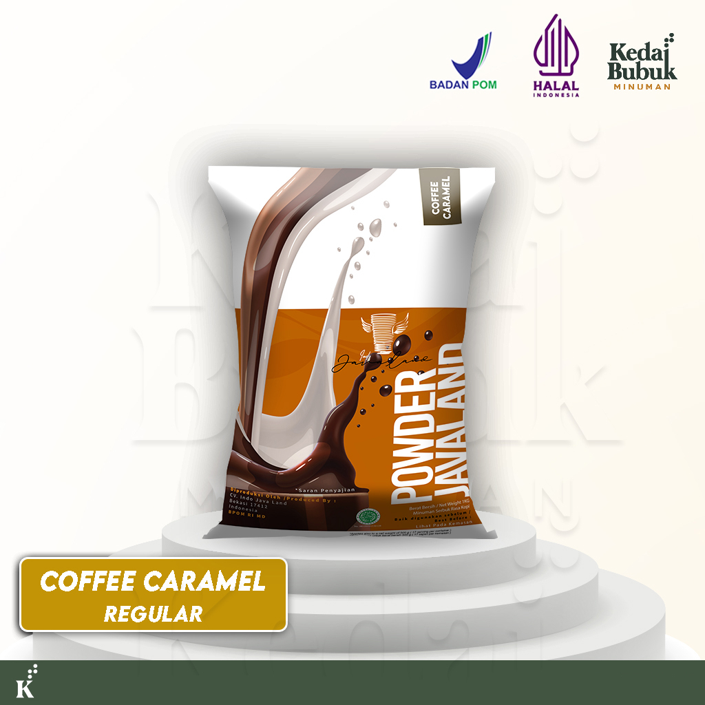 

MAR Javaland Bubuk Minuman Varian Coffee / Kopi 1Kg - Regular Plain Rasa Cappucino, Mochaccino,