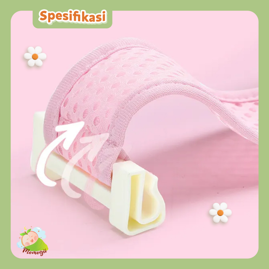 MOMOGII Baby Bath Helper Jaring Mandi Bayi