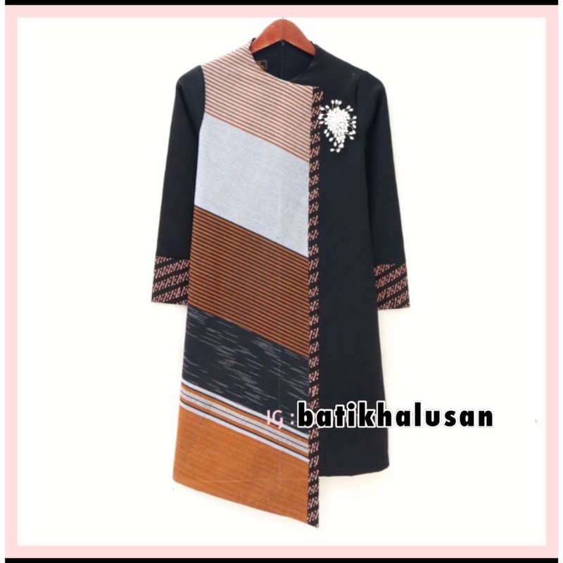 BATIK PREMIUM TUNIK TENUN LURIK