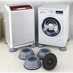 KAKI MESIN CUCI ANTI GETAR SLIP / ALAS KAKI MESIN CUCI KULKAS ALAS KAKI MEJA KARET / SHOCKPROOF PAD