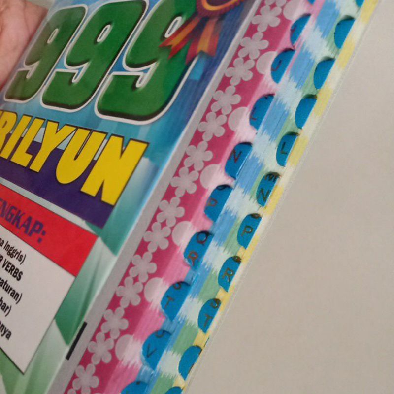 Kamus 999 Trilyun Edisi Lengkap Inggris - Indonesia / Indonesia - inggris