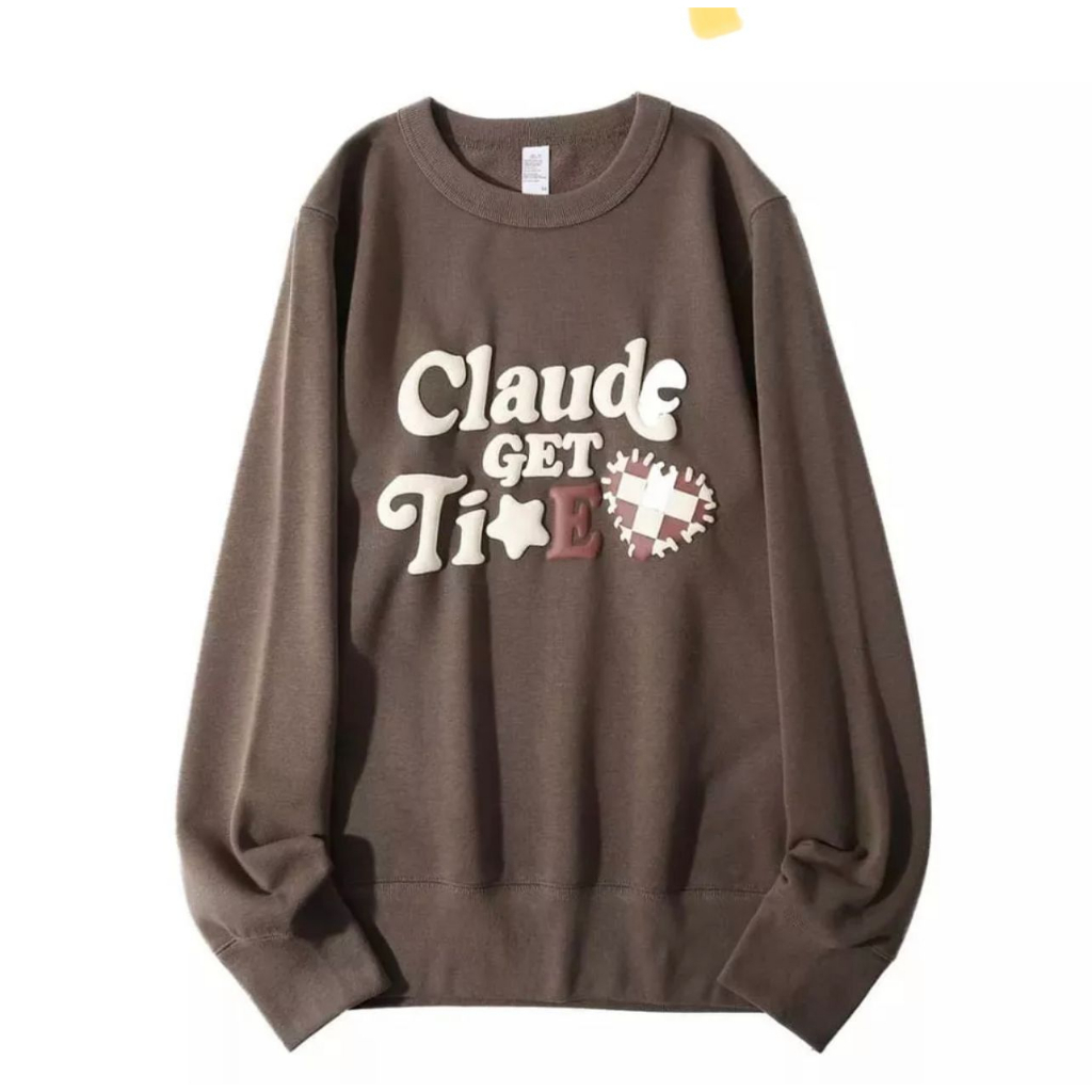 Sweater Wanita Oversize Claude Get Tie