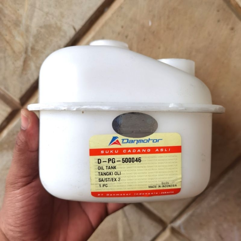 TANGKI TABUNG OLI VESPA PXE EXCEL ORIGINAL DANMOTOR