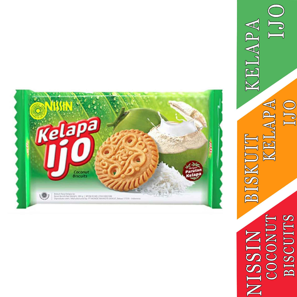 

NISSIN KELAPA IJO 280g- BISKUIT