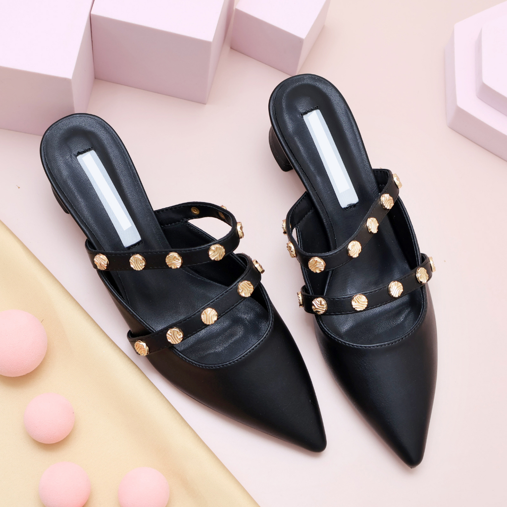 [ NEW ] Sepatu Wanita  C*K 487 - SNR Heels 4cm