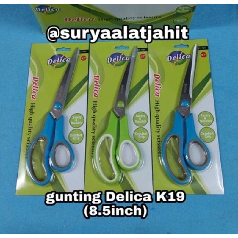 Gunting Delica K-19/8.5in/21cm =rp.13.500/1pcs