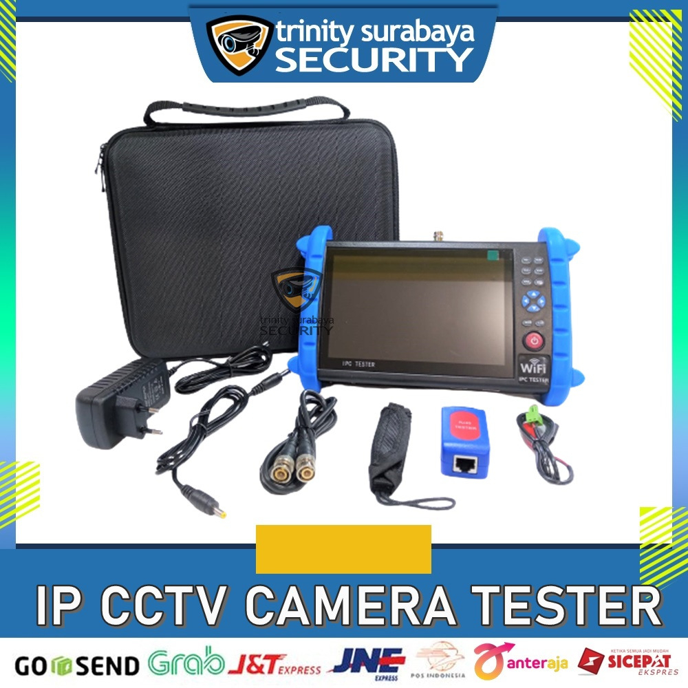 CCTV IPC Tester Layar 7in + Tas Support up to 12mp