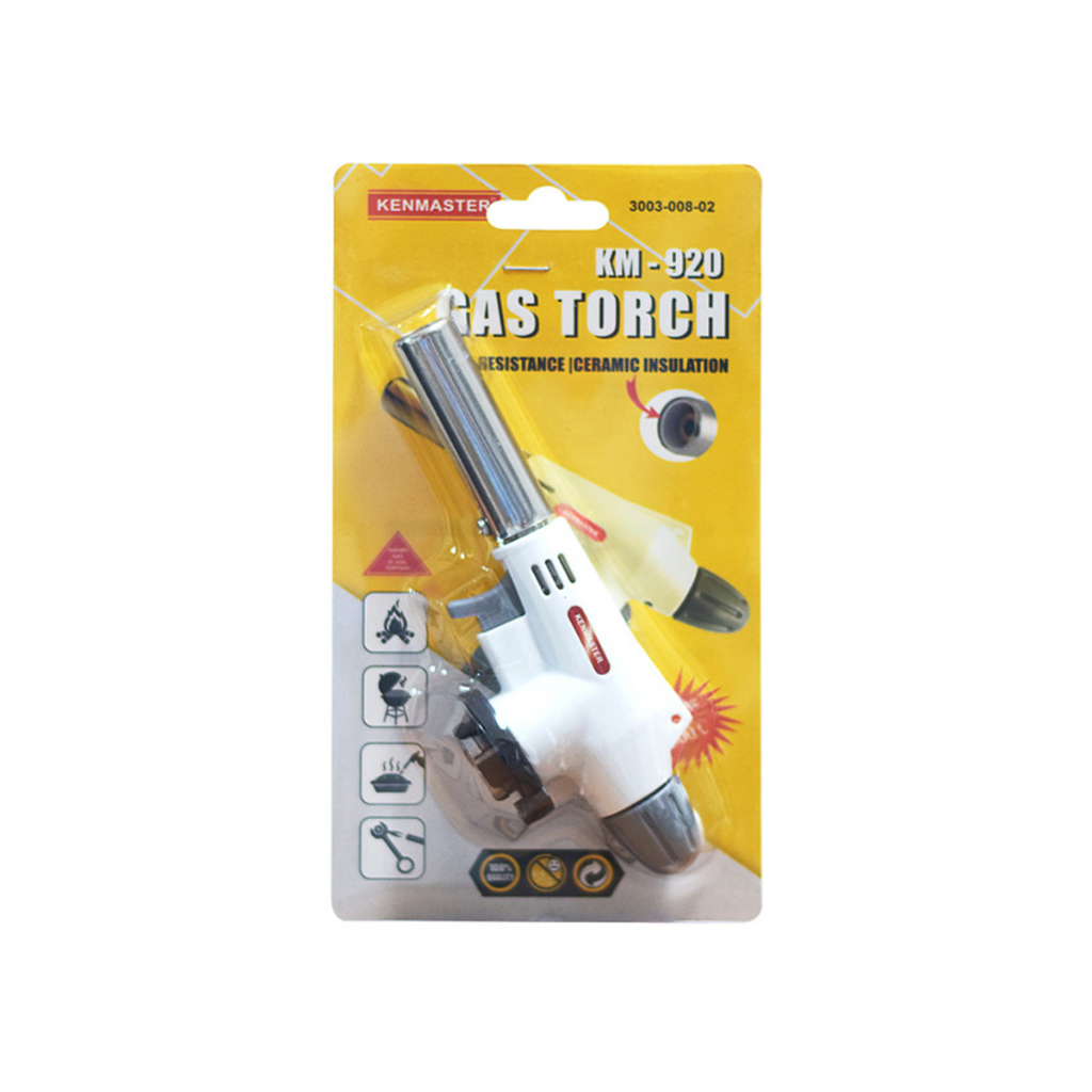 Alat Bakar Korek Api Las Auto / Kenmaster Gas Torch KM-920 Blister / Gas Blow Torch