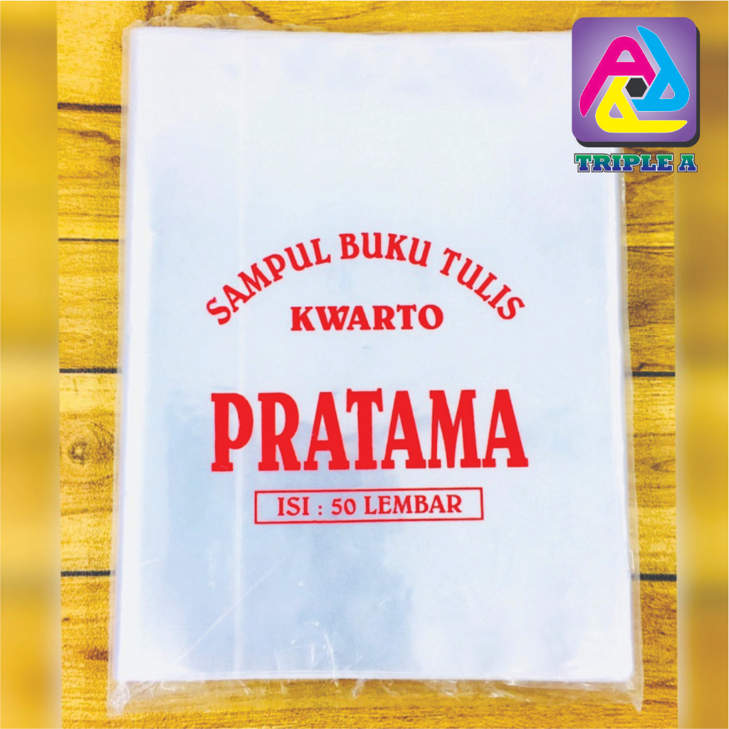 

(10PCS) SAMPUL BUKU PLASTIK KWARTO