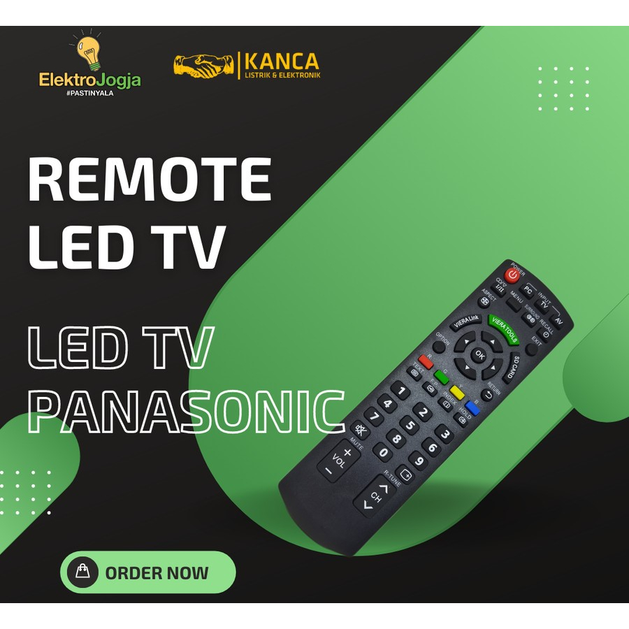 REMOTE LED TV PANASONIC