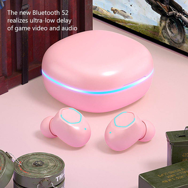 Levino Headset Bluetooth M13 Macaron TWS With Mic HiFi Stereo Earphone HD Audio Headset