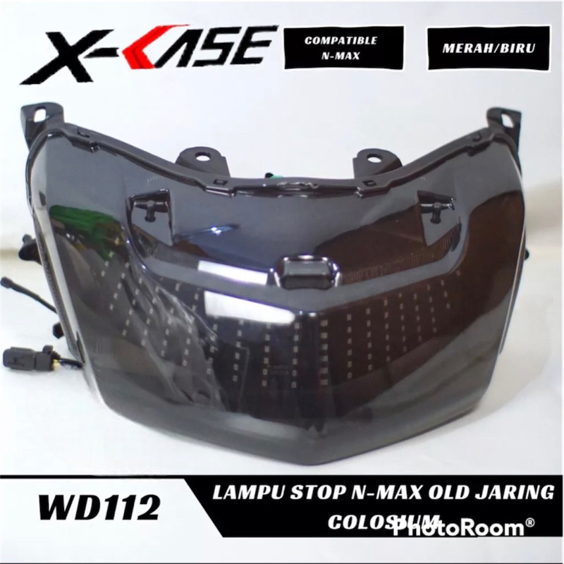 LAMPU STOP NMAX OLD 7 MODE MODEL LED JARING STOPLAMP BELAKANG NMAX OLD X-CASE