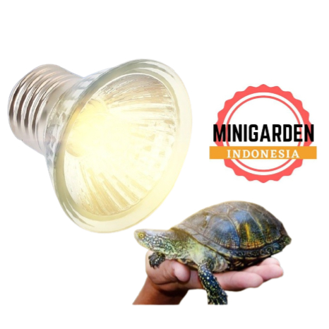 LAMPU UVA UVB lampu reptil lampu penghangat kandang torto kura lampu halogen