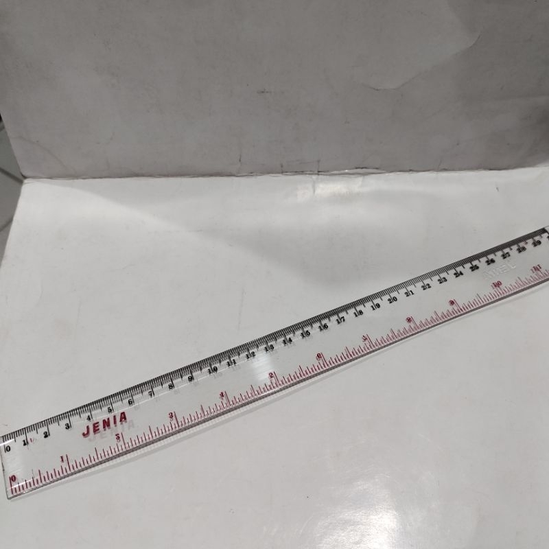 

ECERAN - PENGGARIS PLASTIK BENING 30 CM | PENGGARIS 30 CM