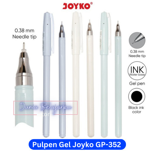

Pulpen Joyko / Gel Pen Joyko GP-352 Sofuto Pulpen Pena Gel 0.38 [PCS]