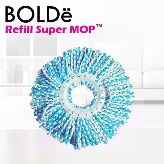 NEW Bolde Refill Super Mop Antimikroba Polyester Dw108