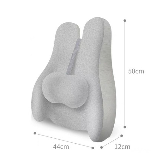 HAZY Lumbar Back Support Adjustable Bantal Sandaran Kursi Ergonomis