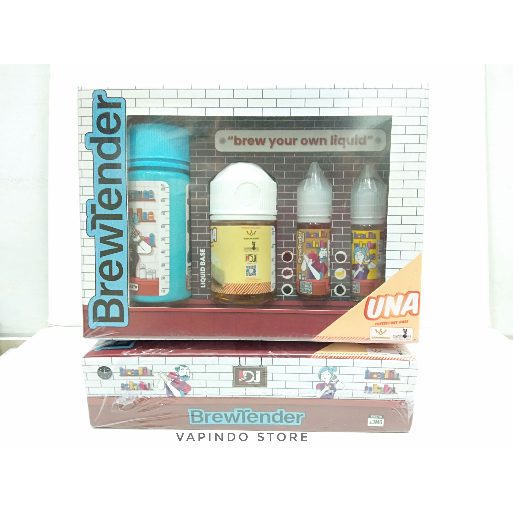 BREWTENDER UNA CHEESECAKE CHOCO BANANA BASE PACK DIY BREW OWN