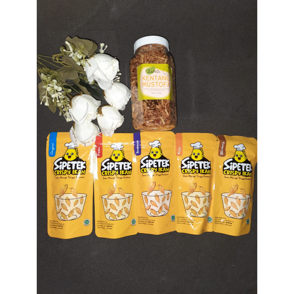 

Paket Kenmus dan Sipetek Crispy Murah