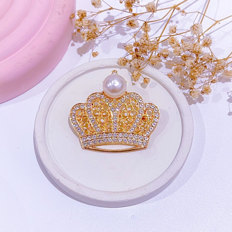 Bros Jilbab Mahkota Mewah Import 5cm | Bros Hijab Crown