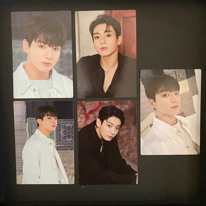 [Ready Stock] Photocard PC MPC BTS JUNGKOOK PTD PERMISSION TO DANCE Set