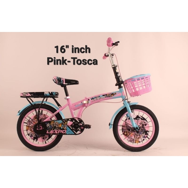 KUAT BERKUALITAS SEPEDA LIPAT ANAK 16 INCH SELI 16INCH FOLDING BIKE