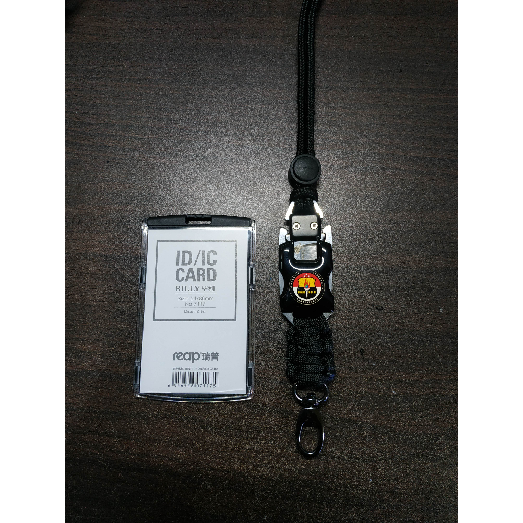 

TALI LANYARD ID MODEL TACTICAL LOGO HUMAS POLRI