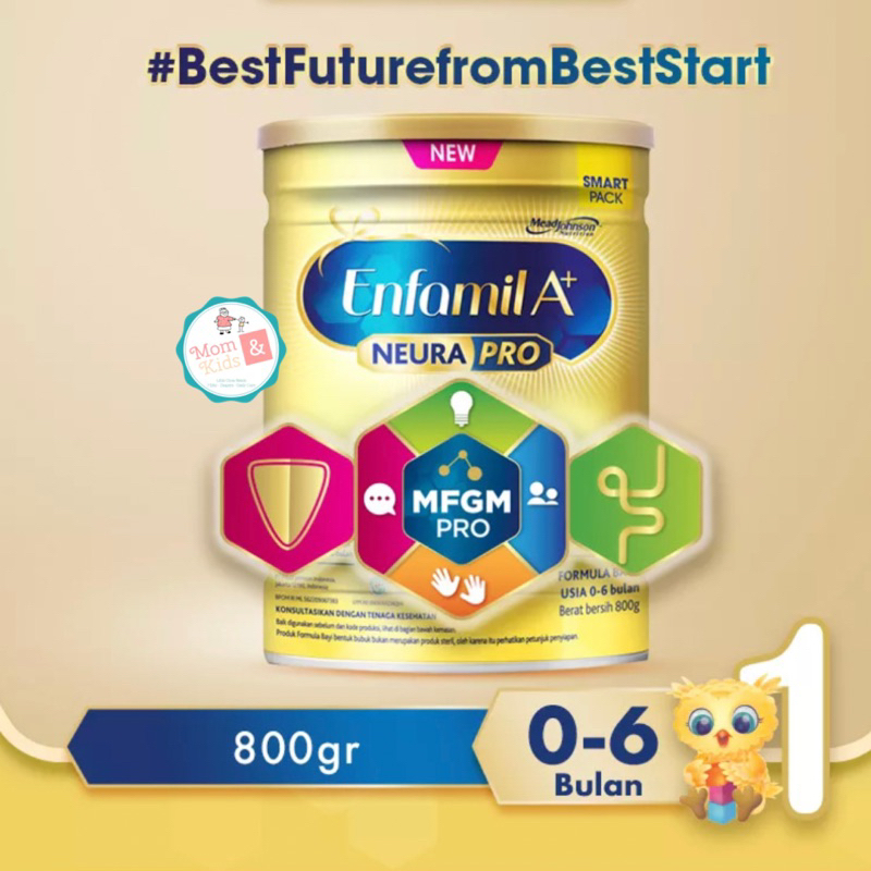 Enfamil A+ 1 Plain 800 gram / Enfamil A + Tahap 1 Plain (0-6 Bulan) 800g