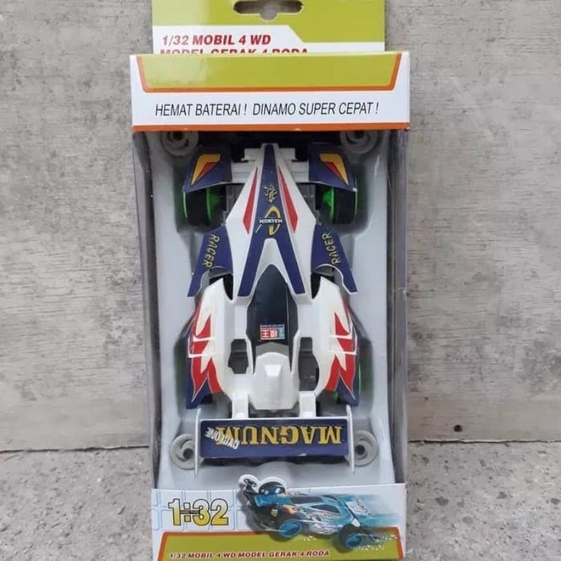 Tamiya Aoda Magnum Cyclone MS Chassis 4 wd - Mainan Mobil Mobilan Balap Anak Laki Cowok