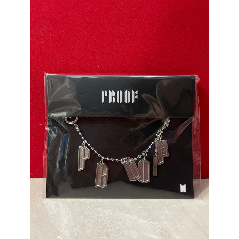 READY STOCK [JUAL RUGI] BTS PROOF MERCH - PROOF KEYRING