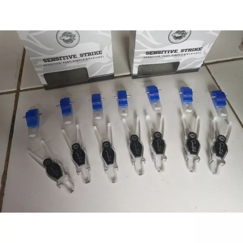 RK kanco/pion akrilik sensitive strike dudukan saka sensitip strik tuk joran timbang ningnong