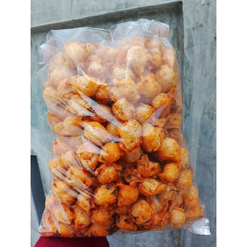 

Siomay Mini Kering Pedas 500g