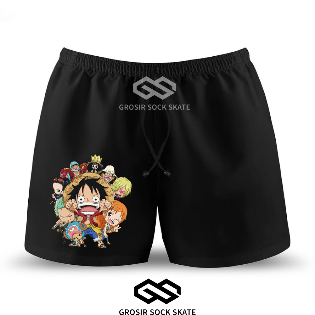 BOXER CELANA PENDEK ONE PIECE LUFY