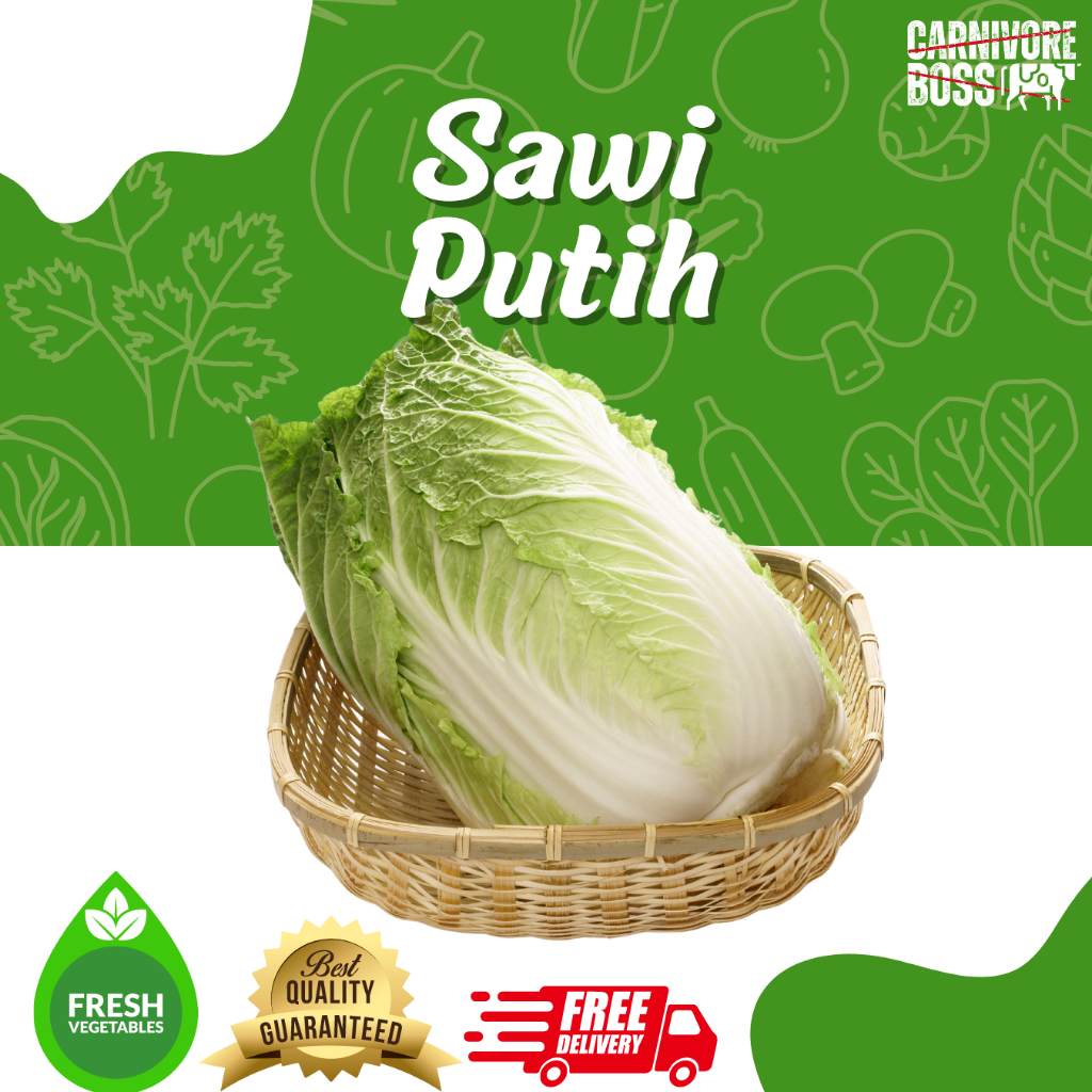 

SAWI PUTIH SUPER FRESH 1 PCS / SAWI PUTIH / SAYUR