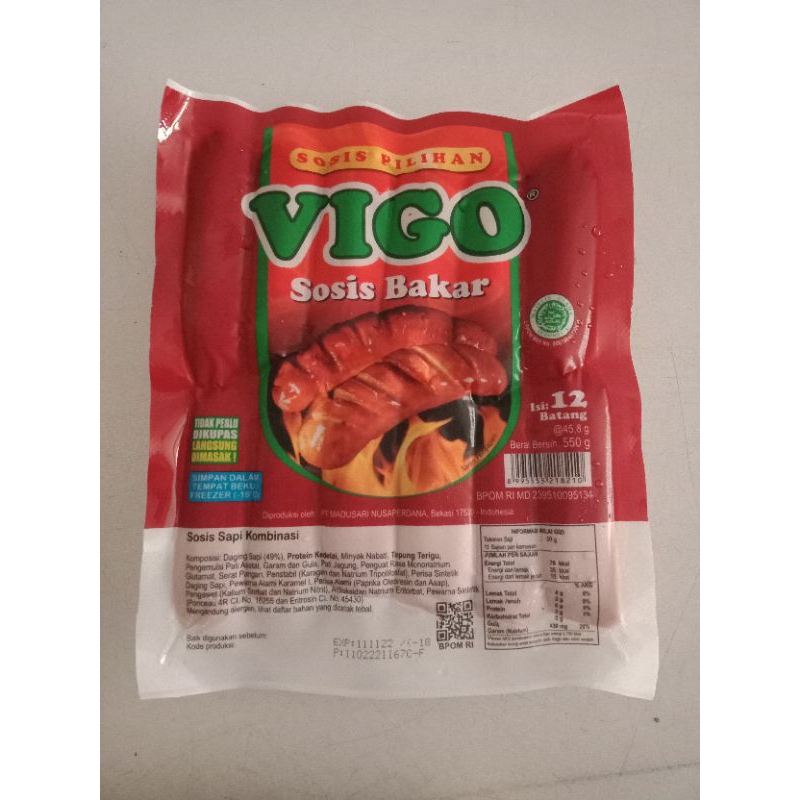 

Sosis Vigo 500gr
