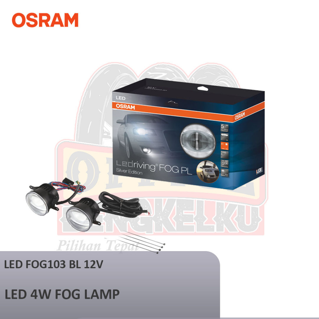 Osram Lampu Kabut Mobil LED Fog Lamp LED H8/H11/H16 FOG103