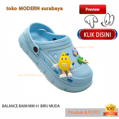 Sandal anak perempuan sandal bakpao ringan BALANCE BAIM MM 01