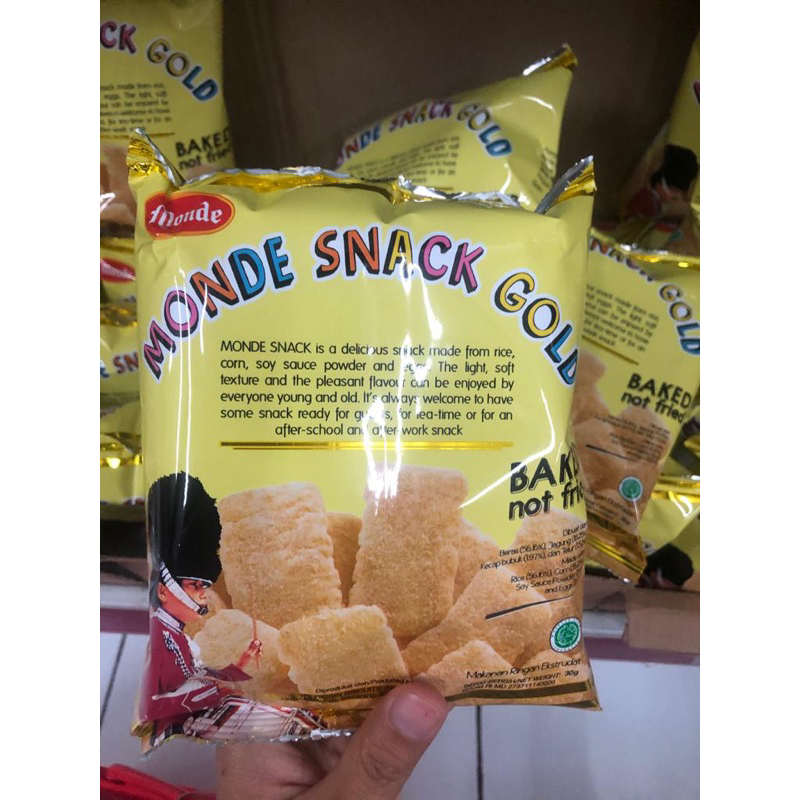 

READY | Monde Serena Snack Gold 30 gram