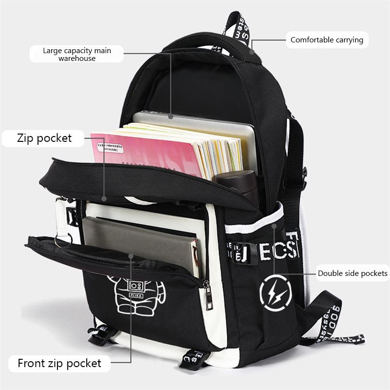 Tas Ransel Astronot Waterproof Multilayer 40x30x13cm