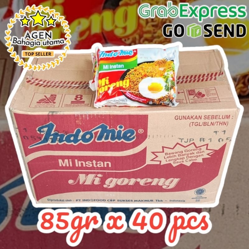 

Mi instan | Mi goreng | Indomie goreng 1 dus (40pcs)