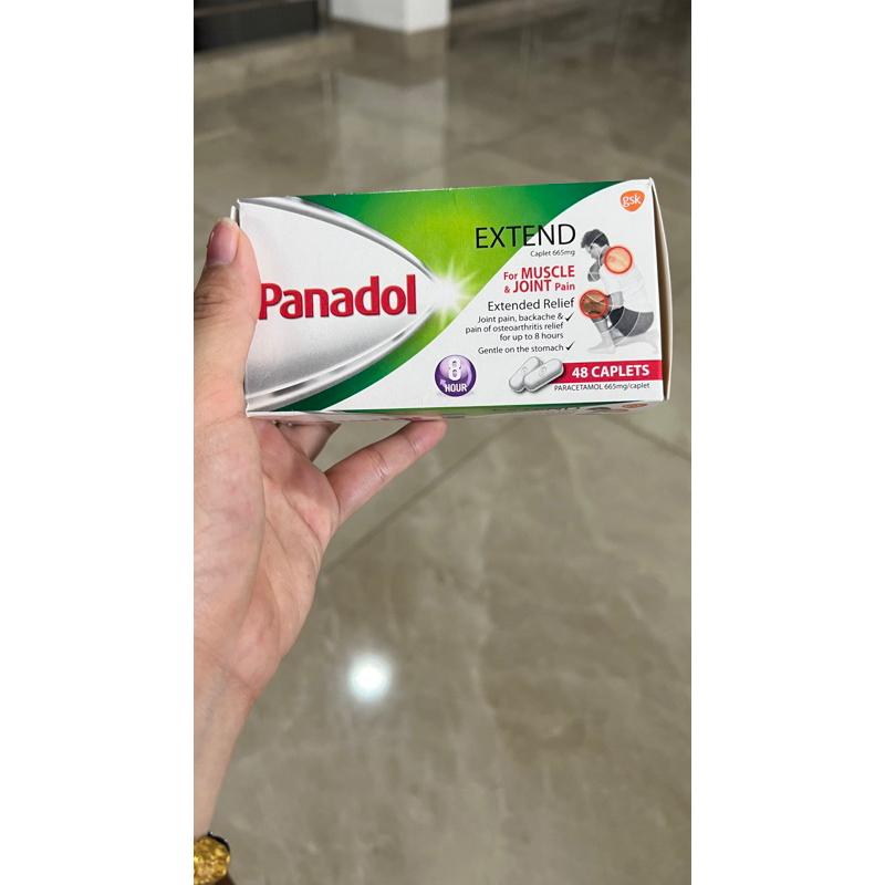 READY STOCK PANADOL EXTEND MALAYSIA PER STRIP